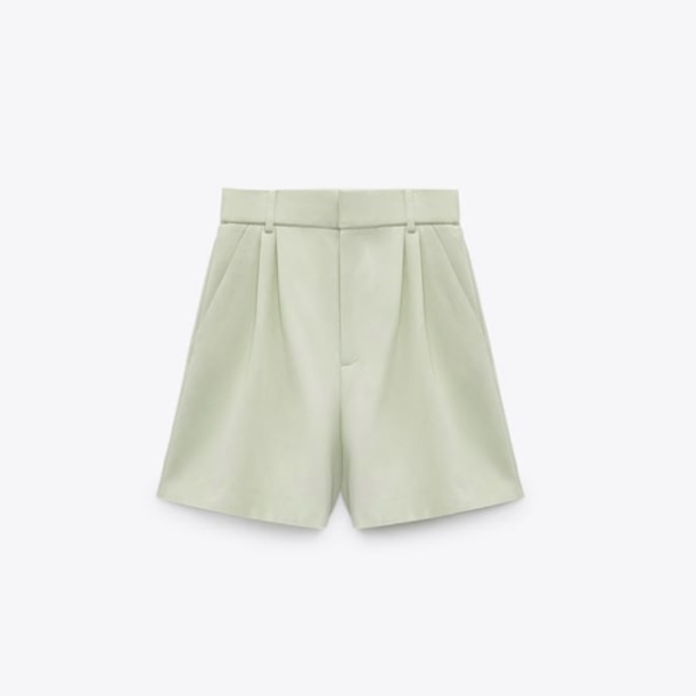 Zara linen shorts